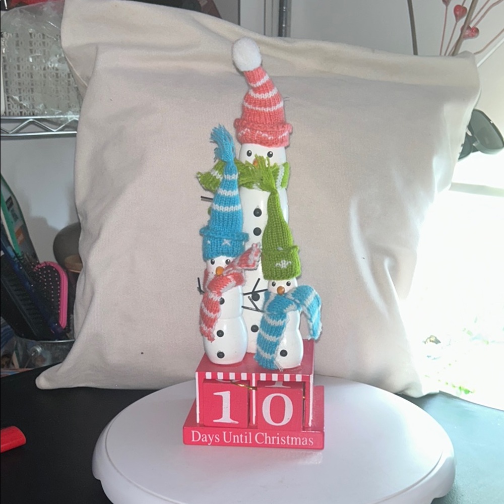 Festive Snowman Countdown Decor
Countdown Christmas Day